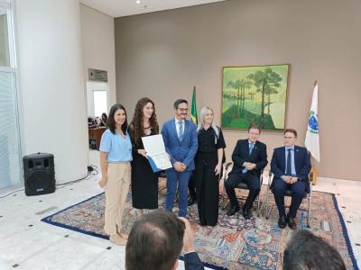 SOS de Laranjeiras do Sul recebe prÃªmio Atitude Inovadora em curitiba